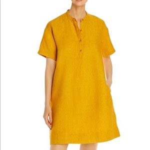Eileen Fisher Mandarin Collar Dress
